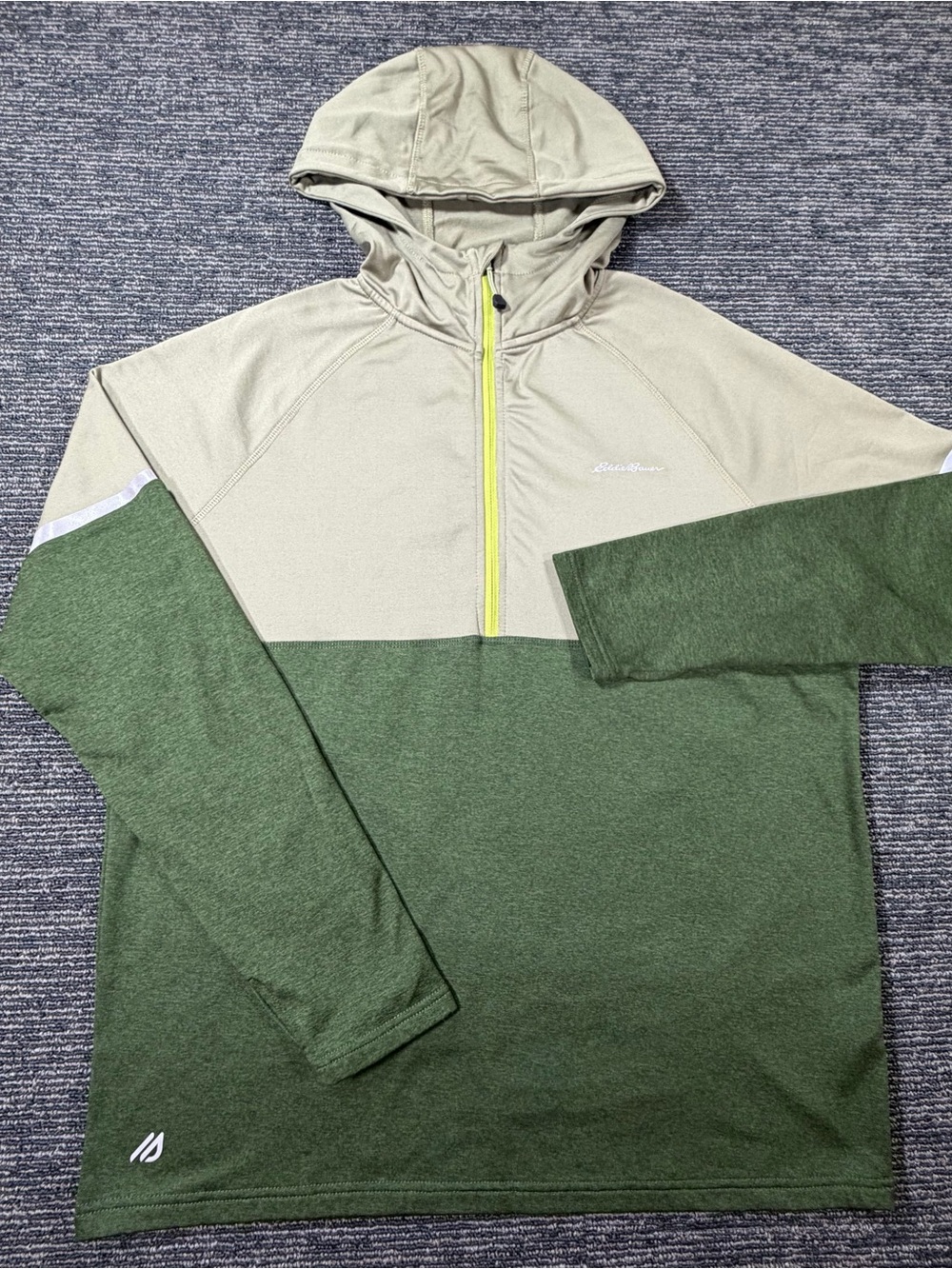 Eddie Bauer Motion Men's Quarter-Zip Pullover Hoodie